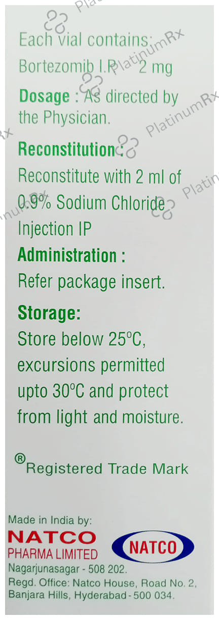 Bortenat 2mg Injection 1s