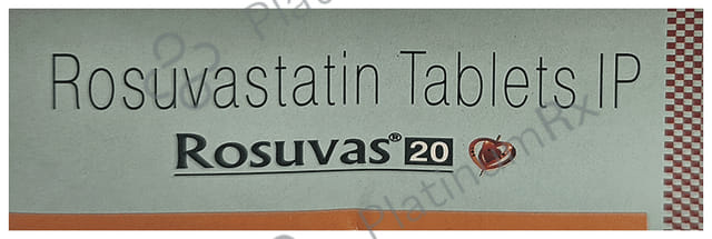 Rosuvas 20mg Tablet 10s