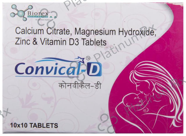 Convical-D Tablet 10 tablets