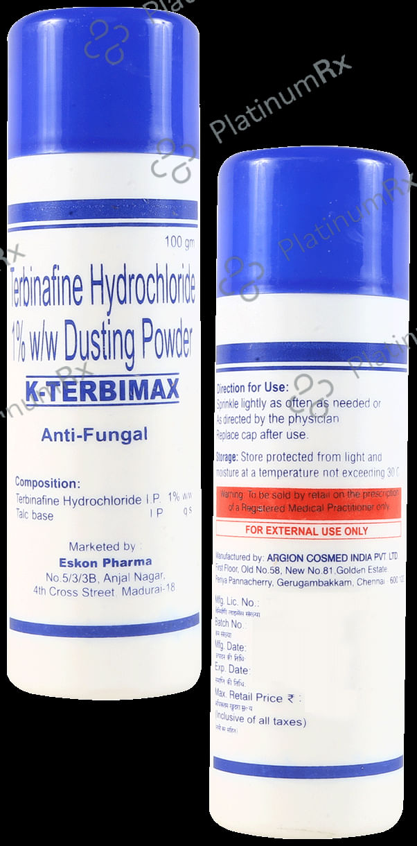 K Terbimax 1% Dusting Powder 100gm