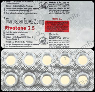Rivatane 2.5mg Tablet