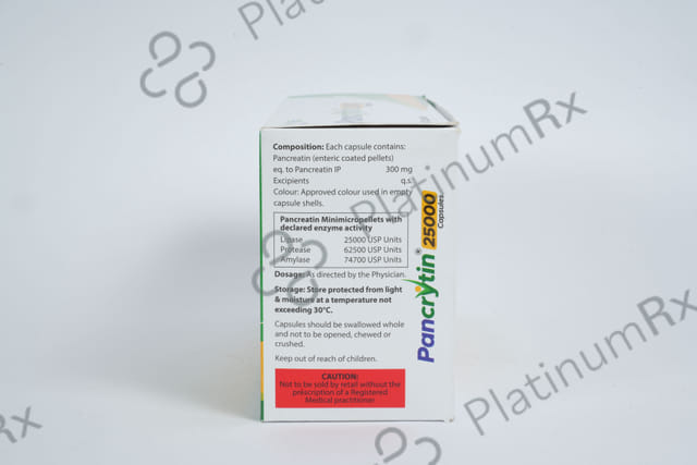 Pancrytin 300mg Capsule 10s