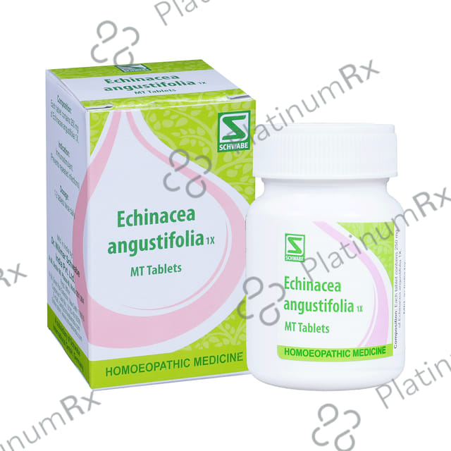 Dr Willmar Schwabe India Echinacea Angustifolia Tablet 1X