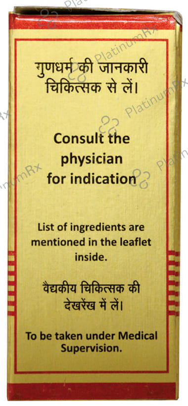 Baidyanath (Nagpur) Garbhachintamani Ras (Brihat) with Gold