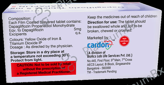 Dapaflin 5mg Tablet