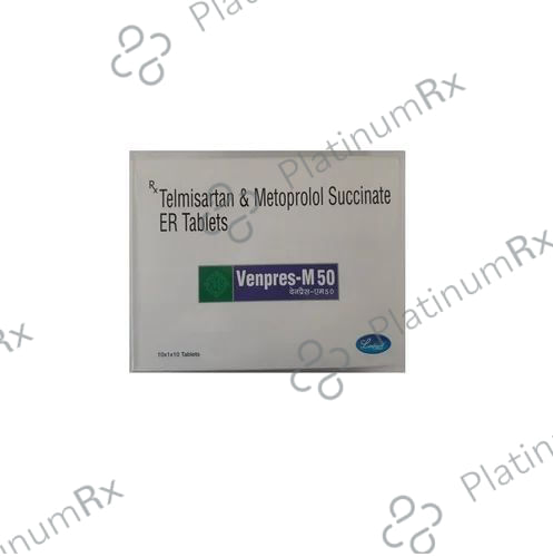 Venpres M 40/50mg Tablet ER 10s