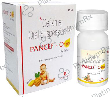 Pancef-O 100 Dry Syrup Pineapple