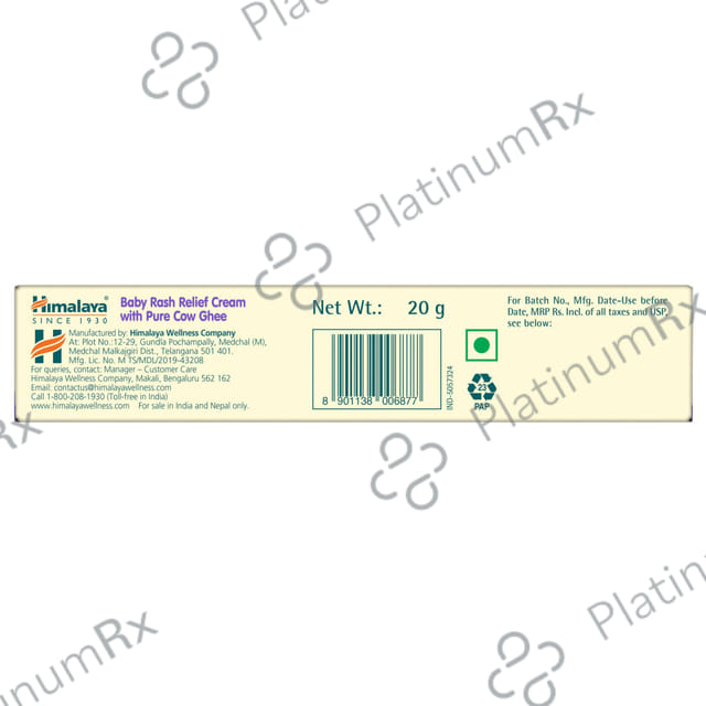 Baby Rash Relief Pure Cow Ghee Cream 20gm