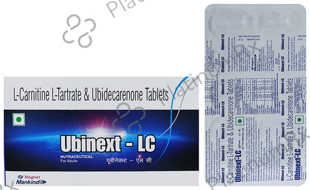 Ubinext LC 30/500mg Tablet 10s