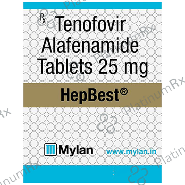Hepbest 25mg Tablet 30s