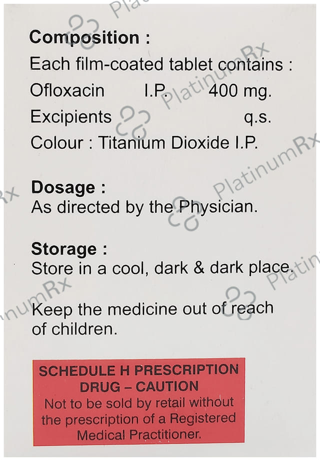 Oflo 400mg Tablet 10 Tablet Nordic Formulations Pvt