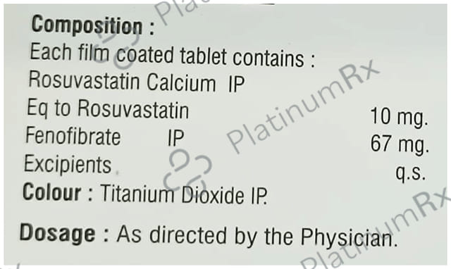 Rozupro F 67mg/10mg Tablet