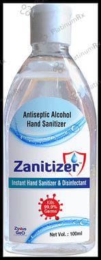 Zanitizer Antiseptic Alcohol Hand Sanitizer