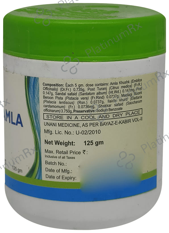 Cure Herbal Remedies Jawarish Amla Sada