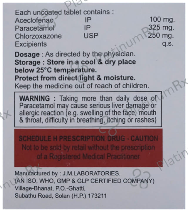 Fenaczone P Tablet 10s