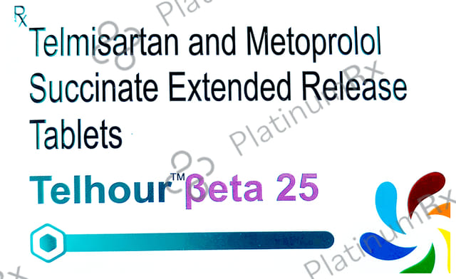 Telhour Beta 25/40mg Tablet 15s