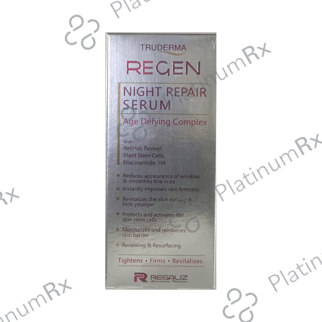 Regaliz Truederma Regen Night Repair Serum