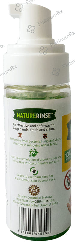 Herbal Strategi Nature Rinse Herbal Foam Hand Wash