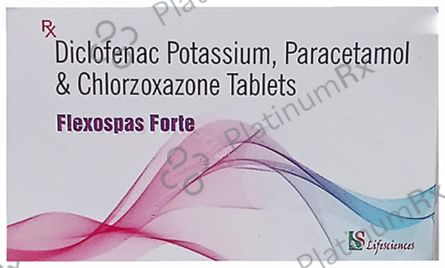 Flexospas Forte Tablet 10s