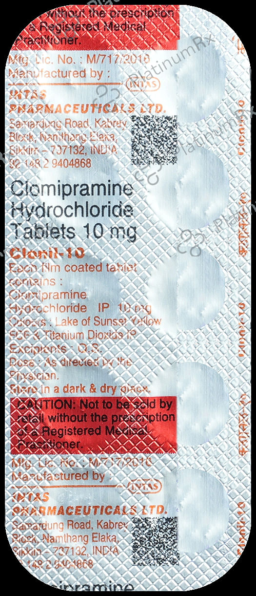Clonil 10mg Tablet 10s