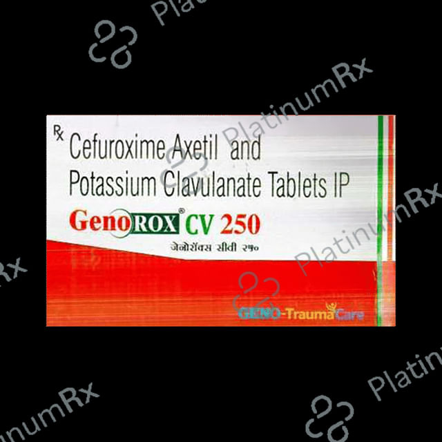 Genorox CV 250mg Tablet 10s