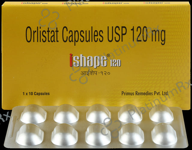 Ishape 120mg Capsule 10s