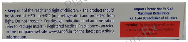 Avaxim 80IU Pediatric Injection 1s