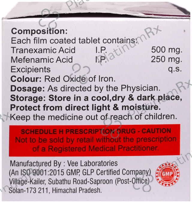 Transil 250/500mg MF Tablet 10s
