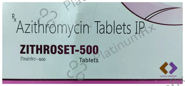 Zithroset 500mg Tablet