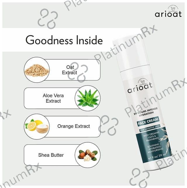 Arioat 24 Hours Intenydration Face Cream 29 ml