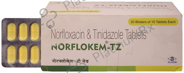 Norflokem TZ 400/600mg Tablet 10s