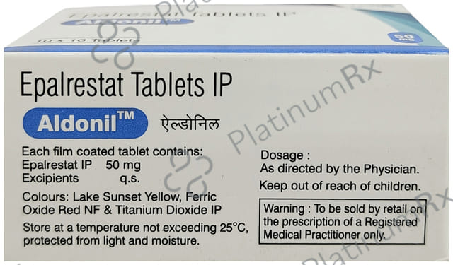 Aldonil 50mg Tablet 10s