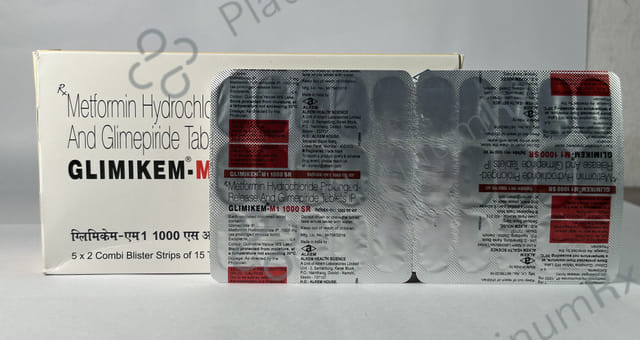 Glimikem M 1/1000mg SR Tablet 15s