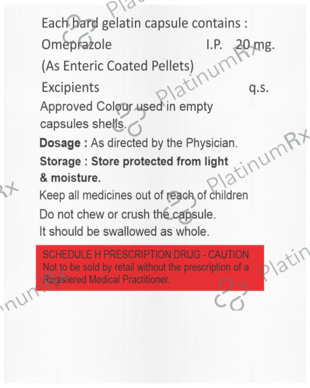 Omevil 20mg Capsule 15s