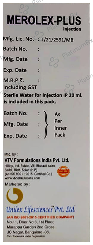Merolex-Plus Injection