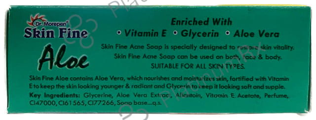 Dr. Morepen Skin Fine Aloe Soap