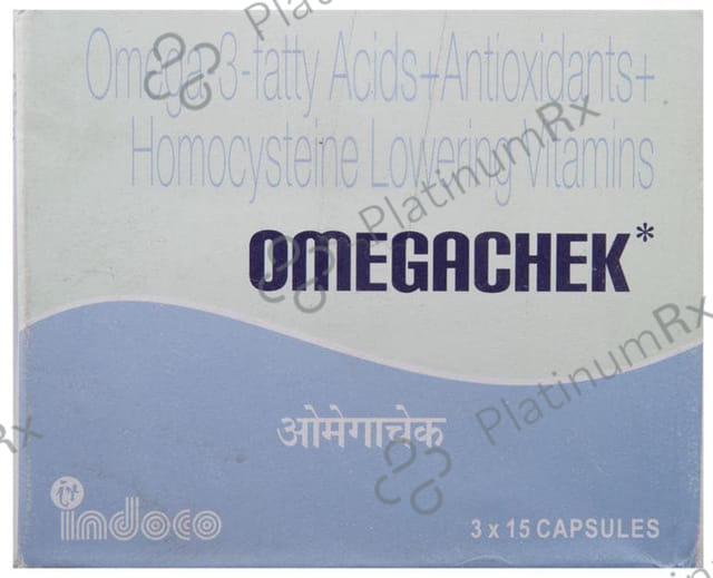 Omegachek Soft Gelatin Capsule