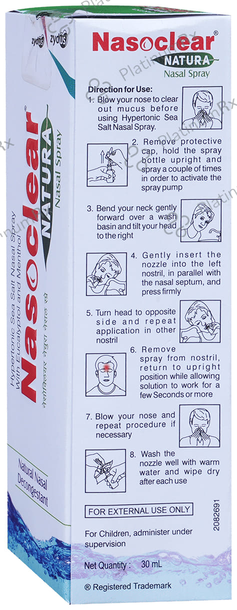Nasoclear Natura Nasal Spray 30ml