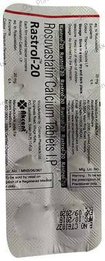 Rastrol 20 Tablet 10 tablets