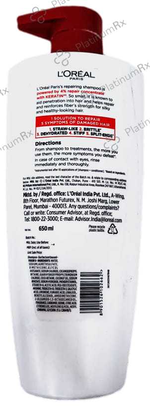 Loreal Total Repair 5 Repairing Shampoo 650 ml