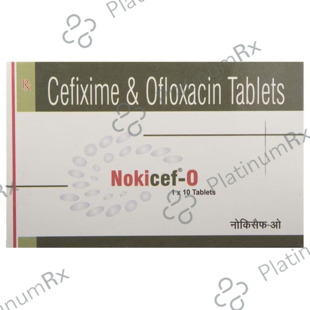 Nokicef O Tablet 10s