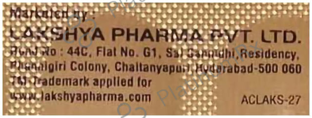 Lakmet 25mg Tablet XL