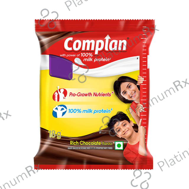 Complan 100% Milk Protein for Concentration, Memory & Growth - Flavour New Royale Chocolate
