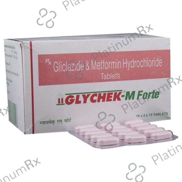 Glychek M Forte 80/500mg Tablet 15s