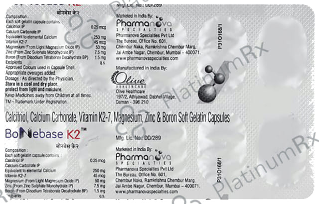 Bonebase K2 Capsule 10s
