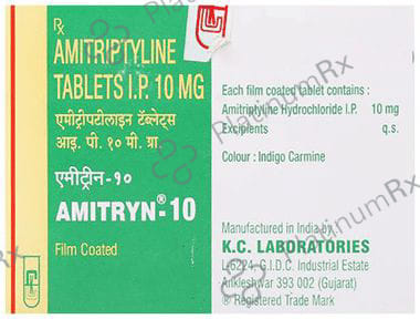 Amitryn 10mg Tablet 10s