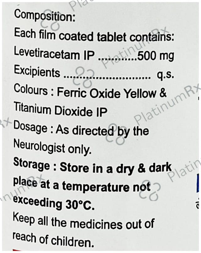 Levroxa 500 Joy Tablet 60s
