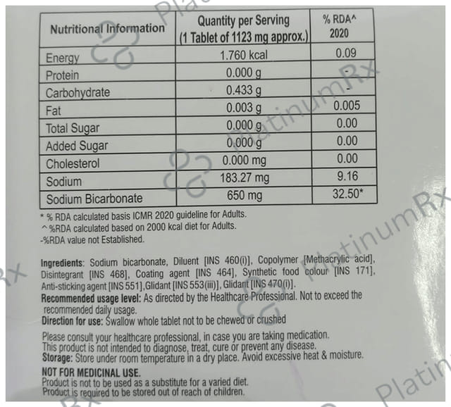 Sodisave 650mg Tablet 10s