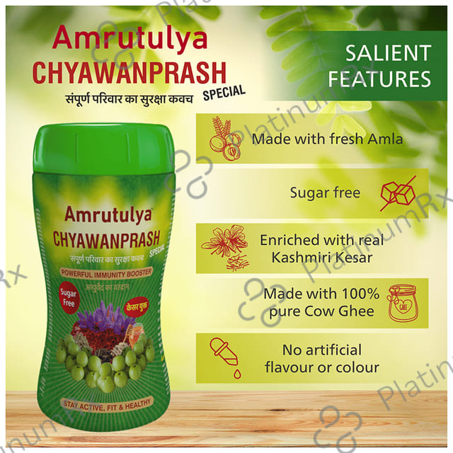 Amrut Chyawanprash Special (500gm Each) Sugar Free 3 jar