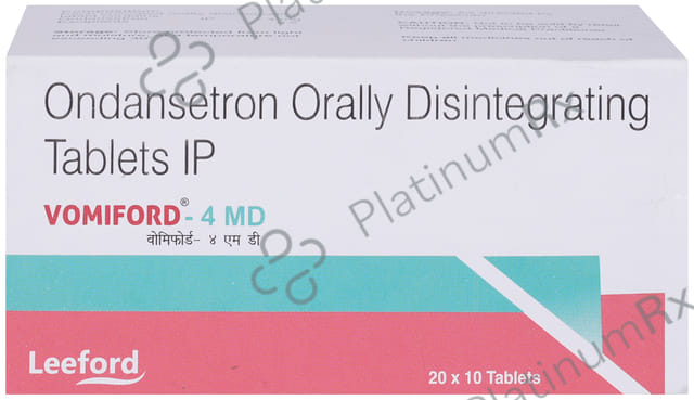 Vomiford 4mg MD Tablet 10s